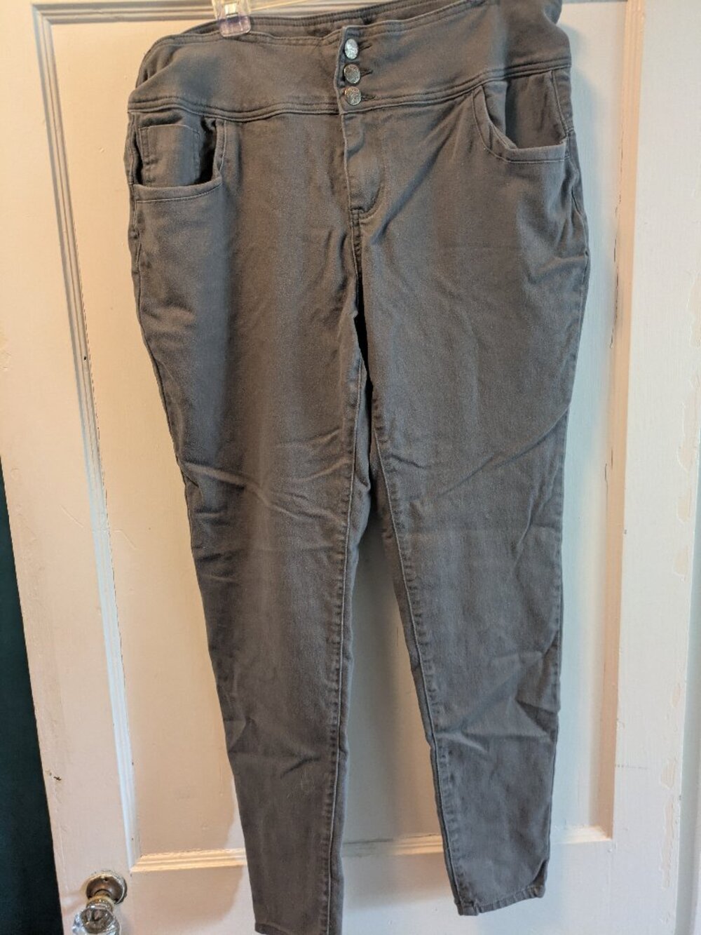 Hybrid & co. Gray Skinny jeans 18 Tall